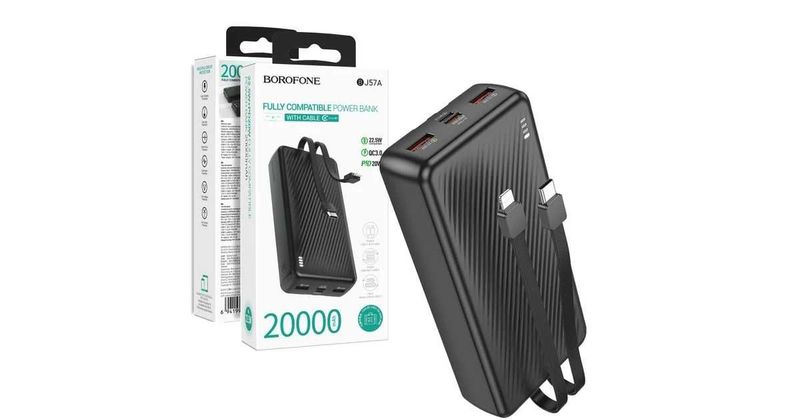 ДОСТАВКА! Powerbank BOROFONE BJ57A 20 000 mAh 22.5W