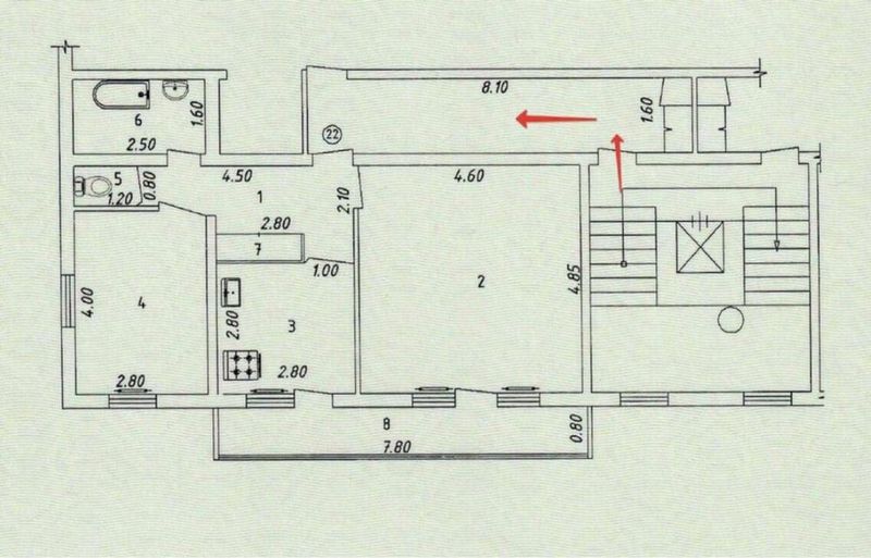 Продажа Максим Горький 2/3/9 Общий кор 60м2 без ремонта