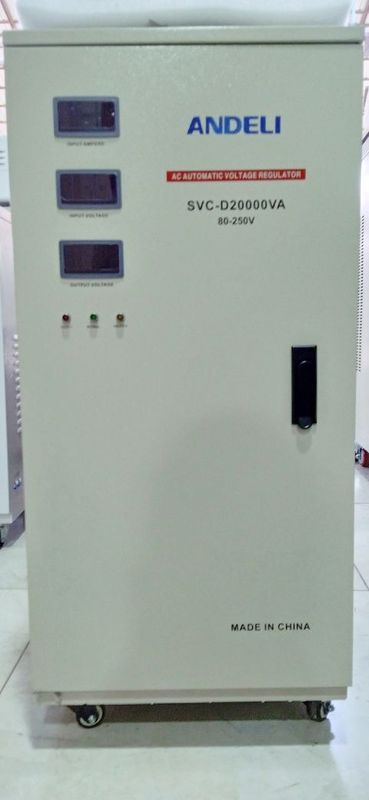 Stabilizator Andeli 20 kva ishlash diapazoni 80v-250v donaga ham bor