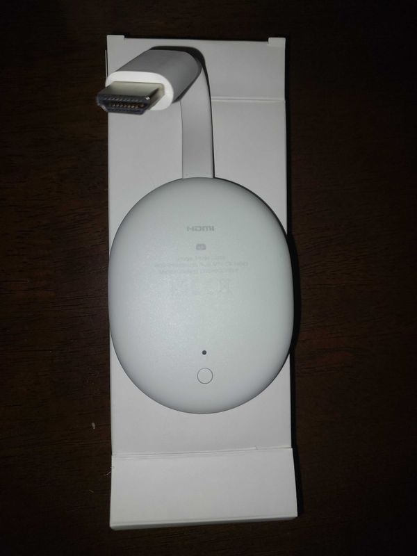 Google Chromecast 4K ТВ-адаптер с Google TV Google Chromecast 4K ТВ-адаптер с Google TV