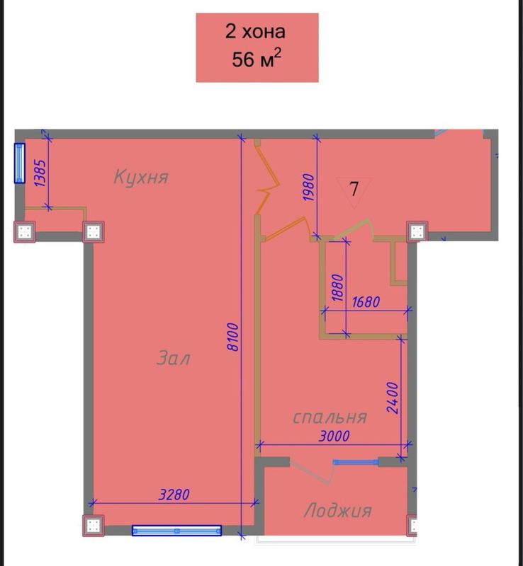 Старт Продаж|Юнус Абад 4|Новостройка|2/3/9|56м2|Паспортный стол