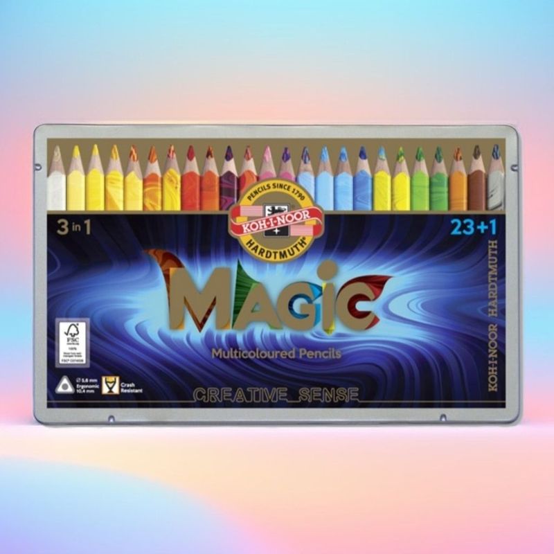 Карандаши с грифелем Magic 3D, Чехия