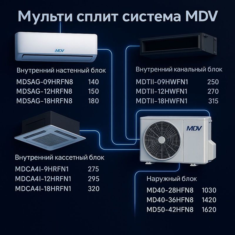Мульти сплит система Мульти сплит система