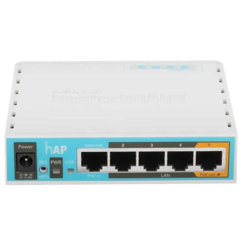 Wi-Fi маршрутизатор MikroTik hAP RB951Ui-2nD Wi-Fi маршрутизатор MikroTik hAP RB951Ui-2nD