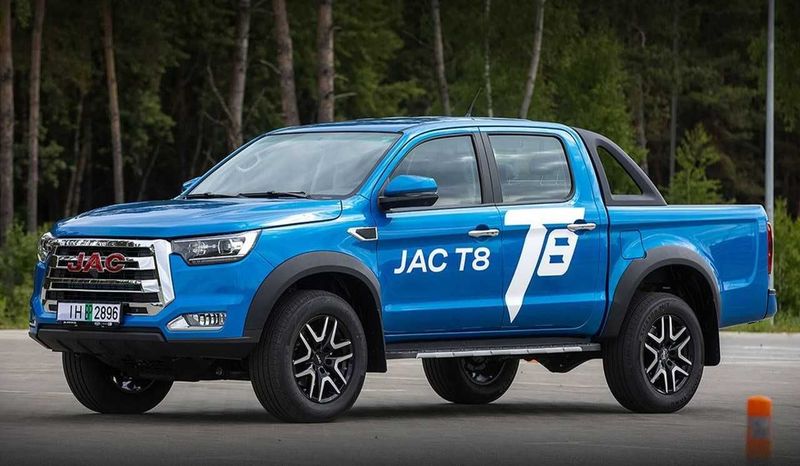 ПИКАП JAC T8 техникамиз сотувда таййор