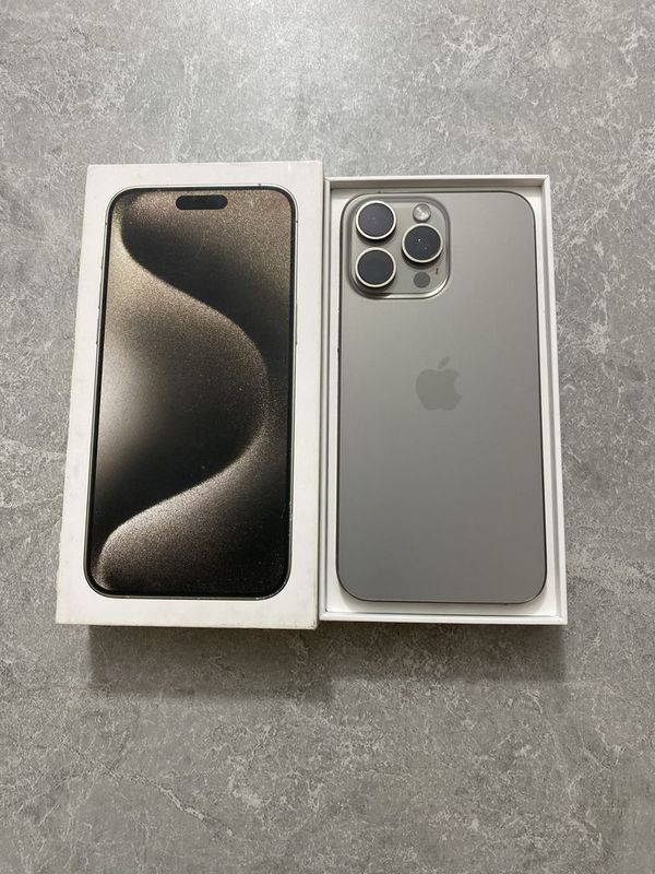 iPhone 15 Pro Max 256GB Natural Titanium iPhone 15 Pro Max 256GB Natural Titanium