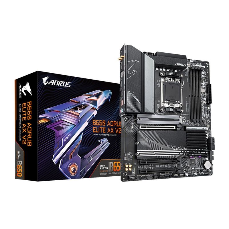 B650 Aorus Elite AX v2 + Ryzen 7700 + комплект B650 Aorus Elite AX v2 + Ryzen 7700 + комплект