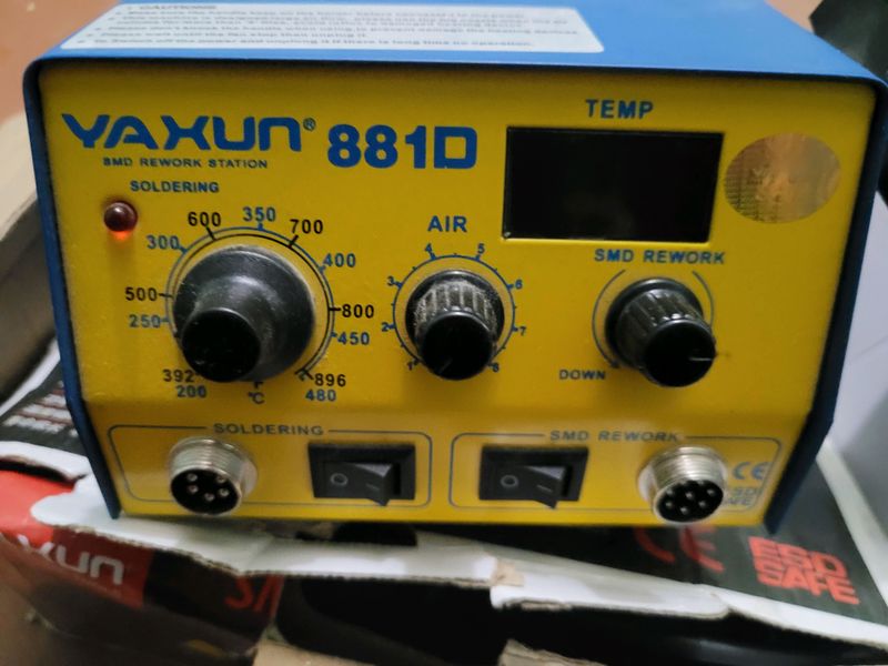 Yahun 881D Фен Пояльник Тестор комплекть