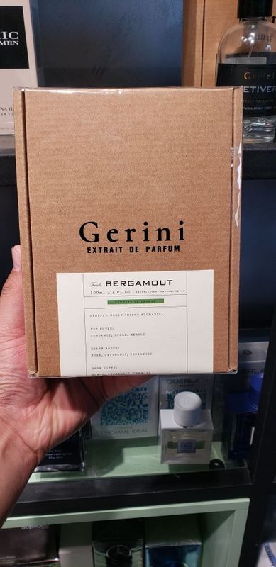 GERINI FRESH BERGAMOUT extrait de parfum GERINI FRESH BERGAMOUT extrait de parfum