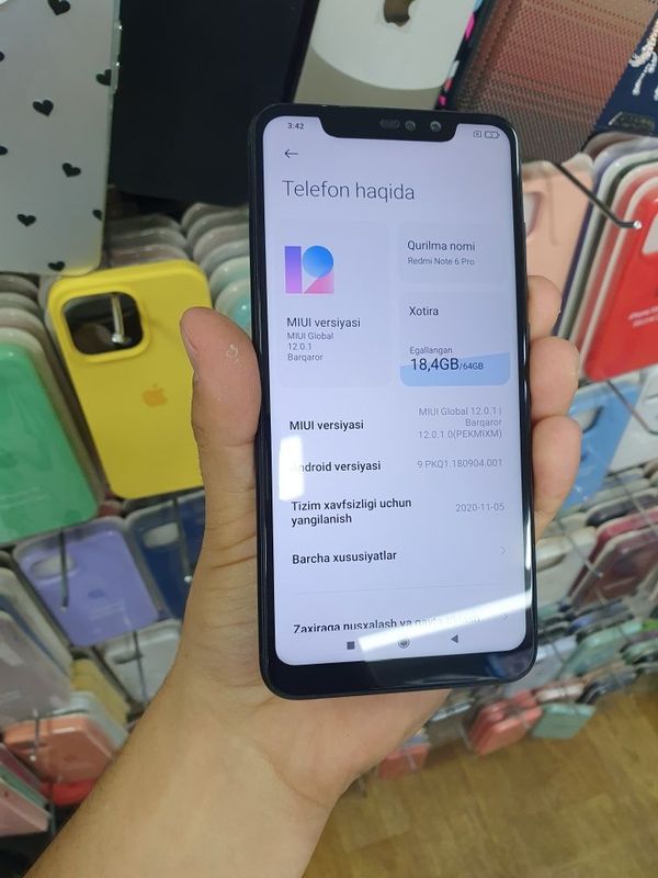 Redmi note 6 pro 4/64 Srochna Redmi note 6 pro 4/64 Srochna