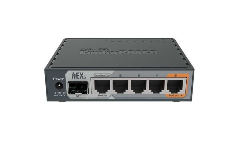 Маршрутизатор MikroTik hEX S RB760iGS Маршрутизатор MikroTik hEX S RB760iGS