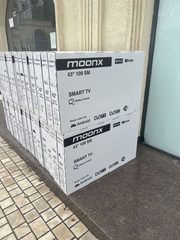 Телевизор MOONX 43 50 55 Smart Android