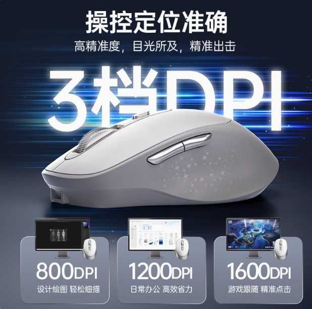 Acer Original wireless Bluetooth dual-mode mouse rechargeable Silent