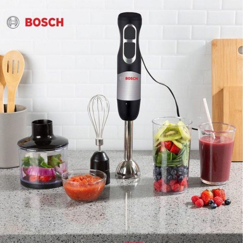 Скидка! 4в1 Bosch Погружной блендер Миксер Blender Чоппер Blendr