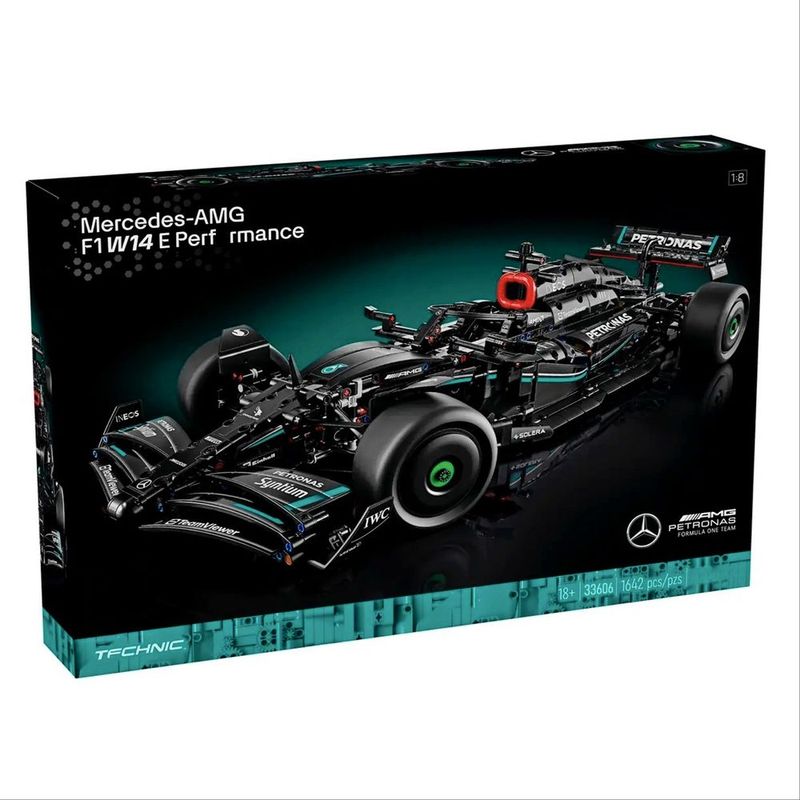 Конструктор Lego Mercedes-AMG F1 W14 Performanc | 1685 деталей | Болид Конструктор Lego Mercedes-AMG F1 W14 Performanc | 1685 деталей | Болид