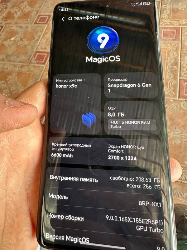 Honor x9c в идеальном состоянии Honor x9c в идеальном состоянии
