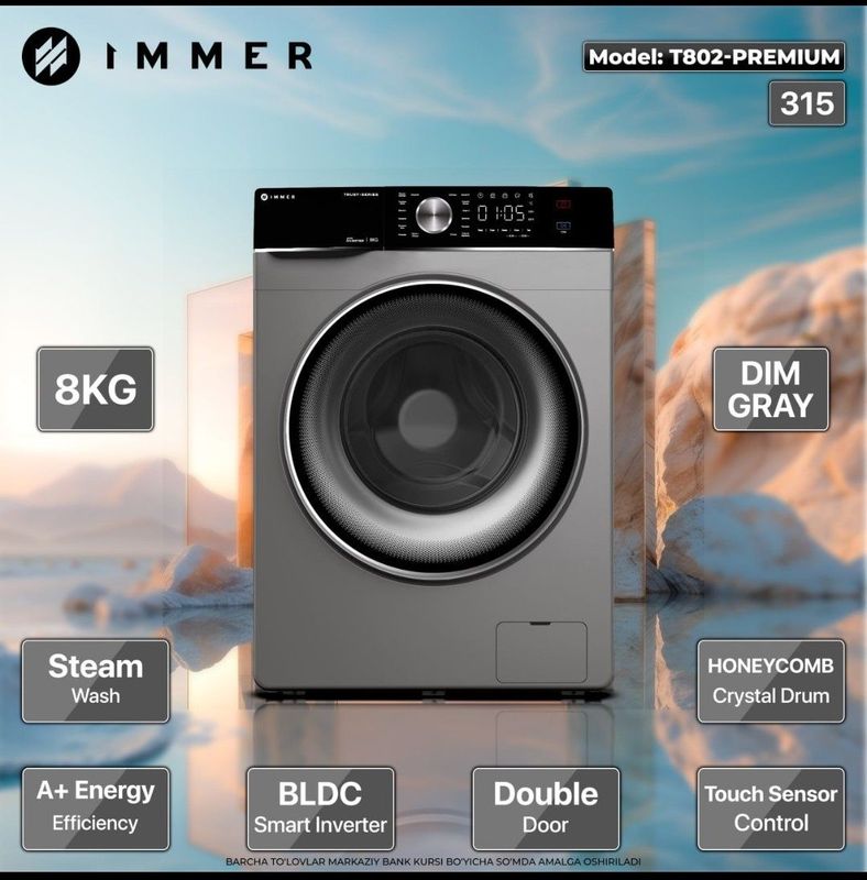 Immer Т-802 кир мошинаси акция нархларда Immer Т-802 кир мошинаси акция нархларда