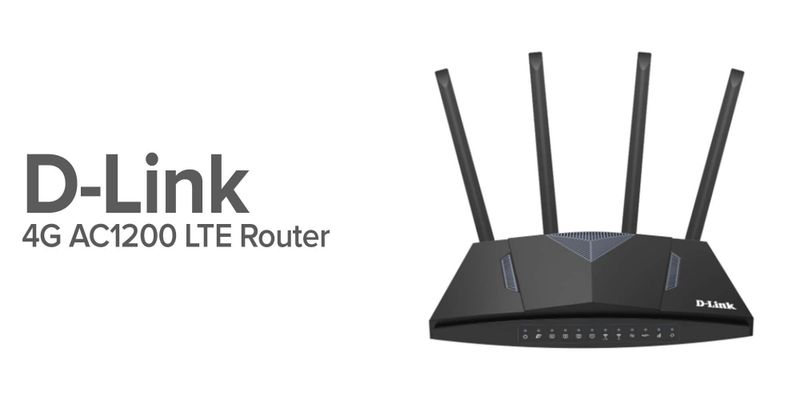 Wi-Fi Router D-link 4G AC1200 LTE DWR-M960 Wi-Fi роутер D-link 4G AC12