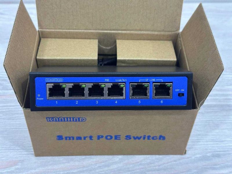 Poe Swich KANIHAD 1006FE 4+2 MB