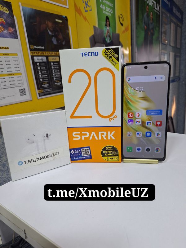 Tecno Spark 20 Pro 16/256GB Tecno Spark 20 Pro 16/256GB