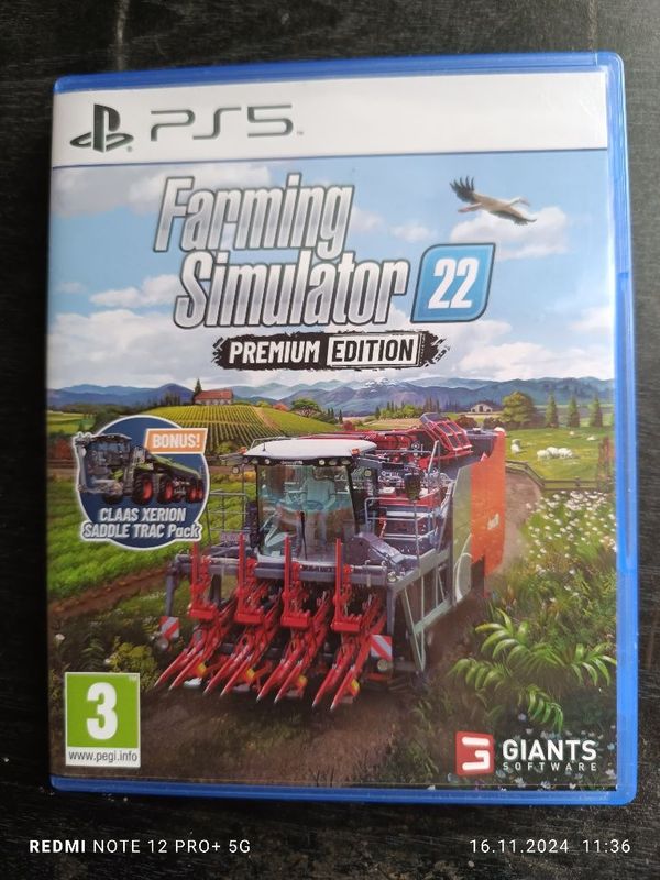 Farming simulator 22. PS 5