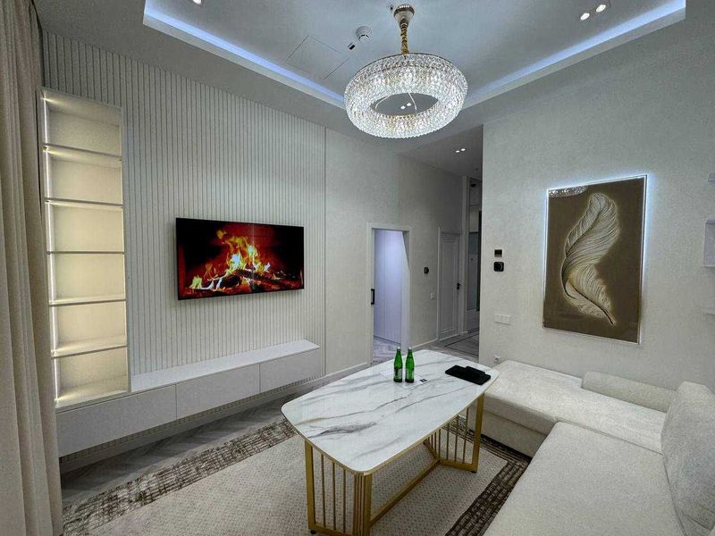 Элитная аренда в "Nest One" 2-комн., 42м² 20-этаж | Вид на Humo Arena Элитная аренда в "Nest One" 2-комн., 42м² 20-этаж | Вид на Humo Arena