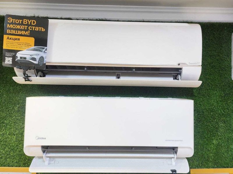 Кондиционер Midea BreezeleSS Inverter| Без сквозняка Мягкое охлаждение Кондиционер Midea BreezeleSS Inverter| Без сквозняка Мягкое охлаждение