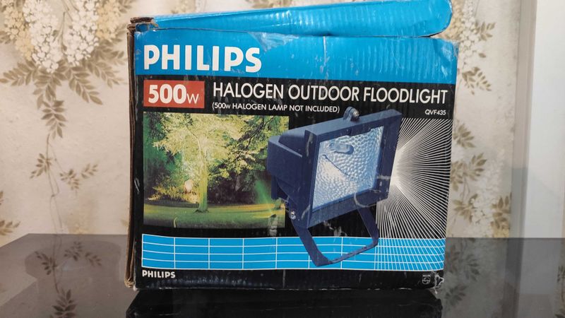 Philips QVF435 - галогеновый прожектор на 500 Вт (новый).