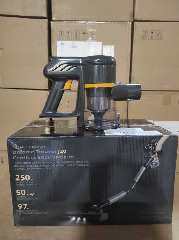 Беспроводной пылесос Xiaomi Dreame Trouver Vacuum Cleaner J20, черный Беспроводной пылесос Xiaomi Dreame Trouver Vacuum Cleaner J20, черный
