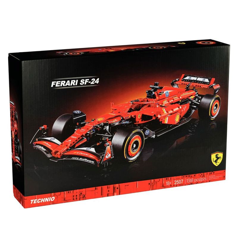 Конструктор Lego Ferrari SF-24 Formula 1 | 1361 деталей | Болид Конструктор Lego Ferrari SF-24 Formula 1 | 1361 деталей | Болид