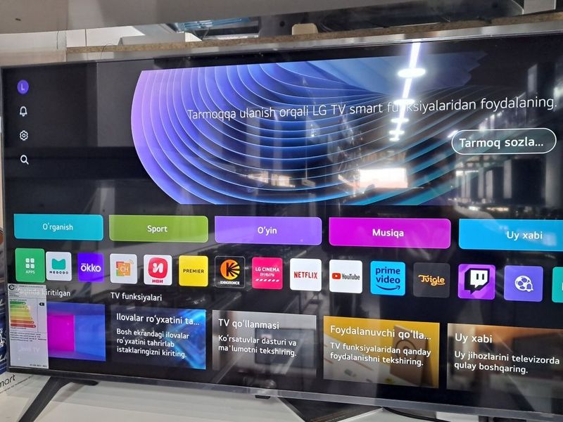 LG 43li TELEVIZOR 4K webos magik pult