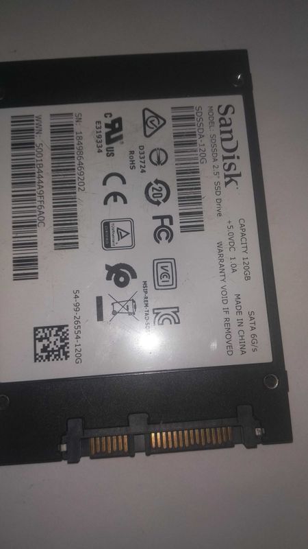 Ssd sandisk sata 120 Ssd sandisk sata 120