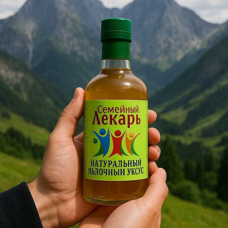 Яблочный уксус для употребления натощак. Семейный Лекарь