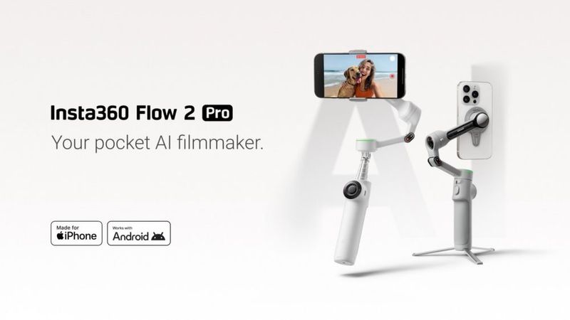 Insta360 Flow 2 Pro 3-осевой стабилизатор с искусственным интеллектом