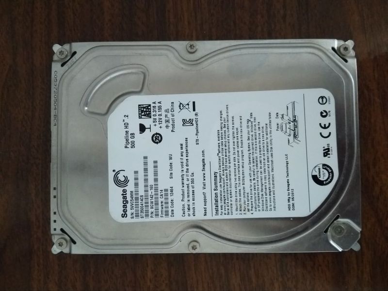 Seagate qattiq disk. 500GB HHD. Vint. Hard disk. Винчестер. Винт.