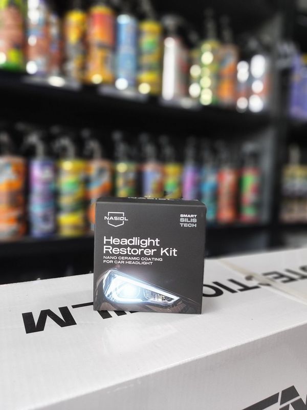 Nasiol Headlight Restorer Kit — набор для восстановления фар Nasiol Headlight Restorer Kit — набор для восстановления фар