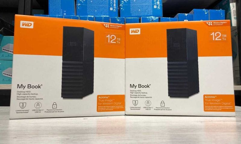 Жесткий диск WD My Book 12TB Жесткий диск WD My Book 12TB