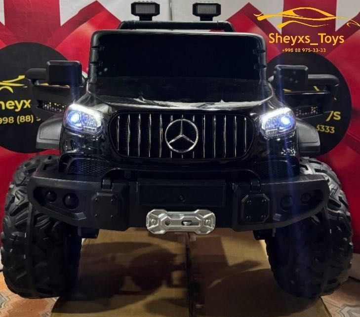 Болалар машинаси MercedesBenz OFFRoad4x4 большой Двухместная детска