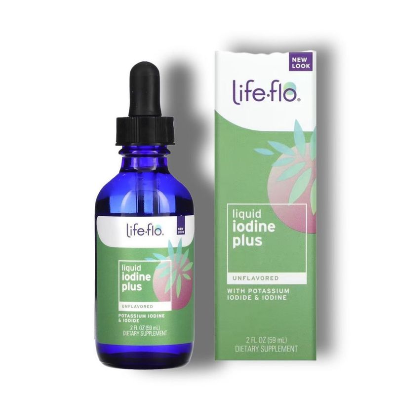 Жидкий Йод Плюс без вкуса 59мл Liquid Iodine Plus, With Potassium Жидкий Йод Плюс без вкуса 59мл Liquid Iodine Plus, With Potassium