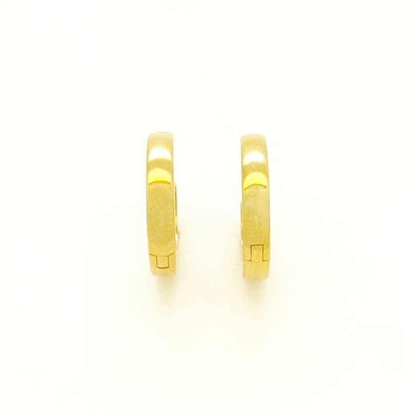 Золотые серьги-кольца "Sleek Hoops" Золотые серьги-кольца "Sleek Hoops"