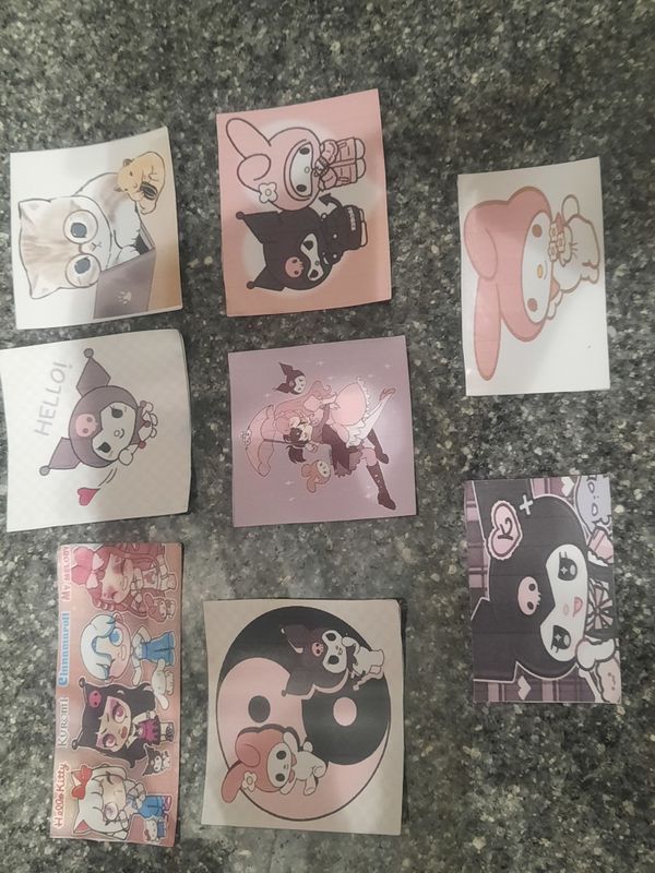 Kuromi & Melady stiker Kuromi & Melady stiker