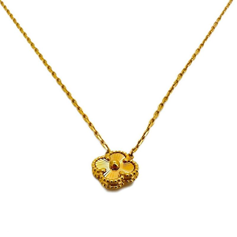 Золотая цепочка в стиле Van Cleef & Arpels 750 пробы Золотая цепочка в стиле Van Cleef & Arpels 750 пробы