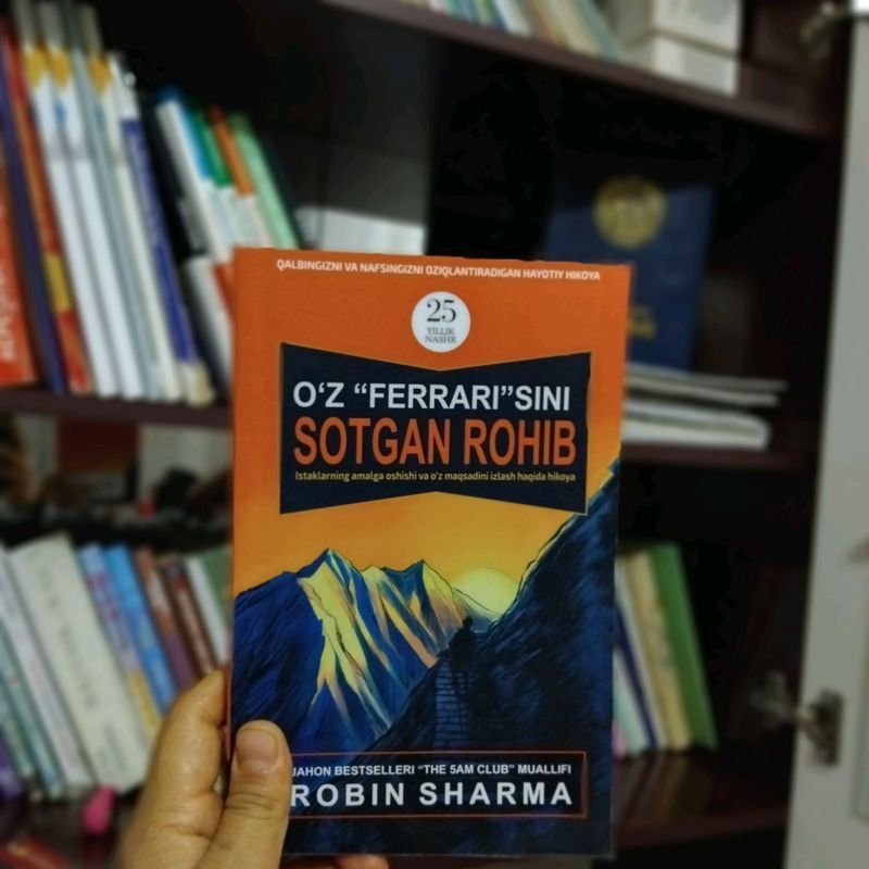 Oz Ferrarisini sotgan rohib Robin Sharma