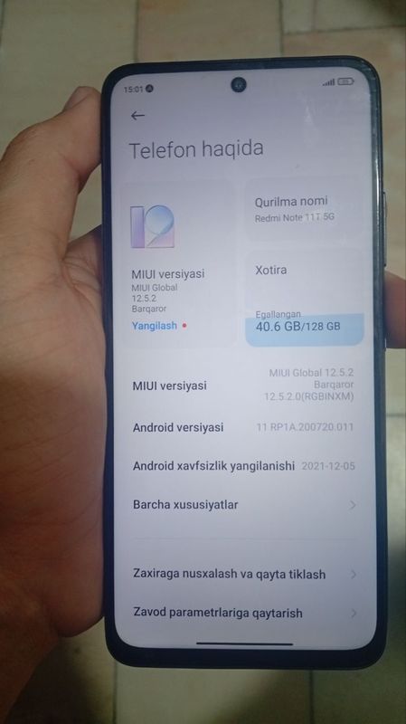Redmi Note 11 T 5G
