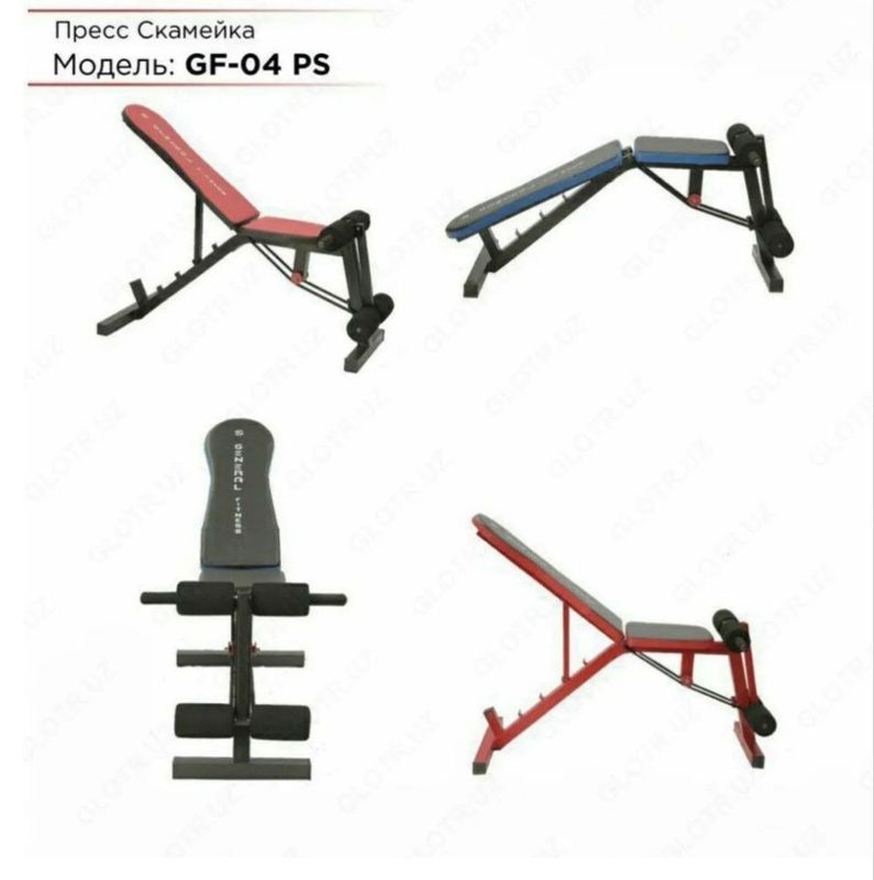 Новый Скамья для пресса General Fitness GF-04PS Новый Скамья для пресса General Fitness GF-04PS