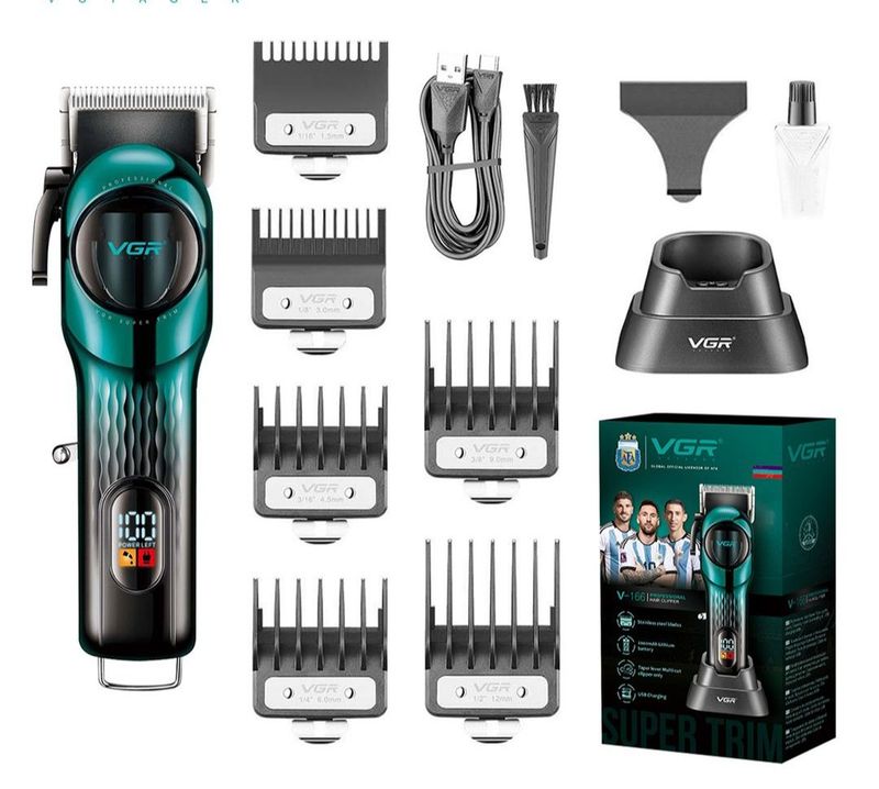 Yangi VGR V-166 Trimmer – Professional Soch va Soqol Oluvchi Yangi VGR V-166 Trimmer – Professional Soch va Soqol Oluvchi
