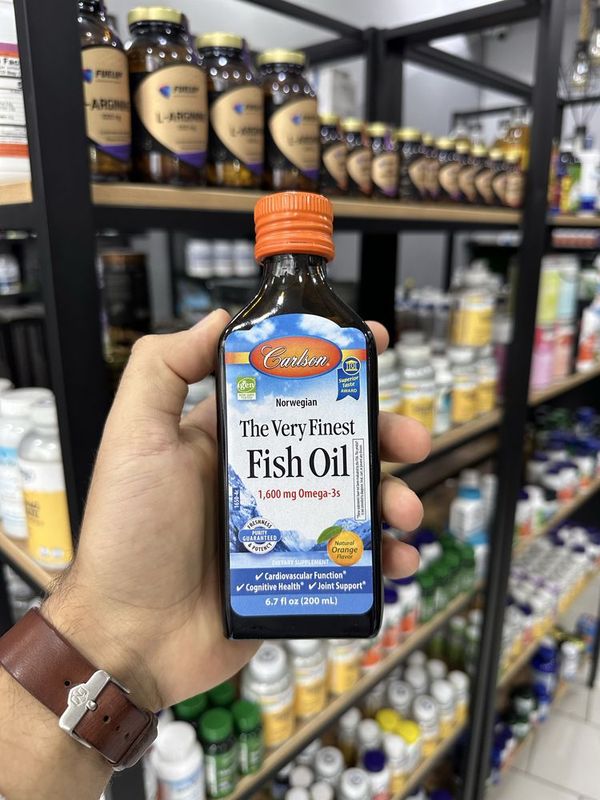 Carlson The Very Finest Fish Oil 1,600 mg Omega 3 200 мл