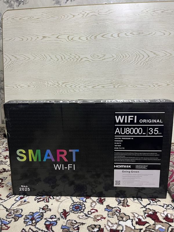 Smart tv wifi AU 8000 Smart tv wifi AU 8000