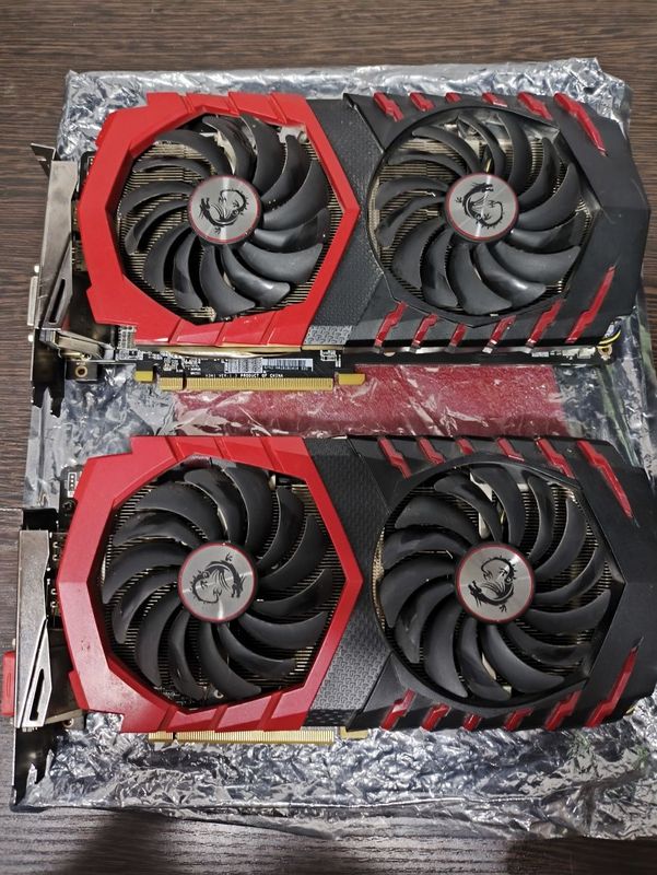MSI Gaming X RX570 4Gb 256bit GDDR5 2шт MSI Gaming X RX570 4Gb 256bit GDDR5 2шт