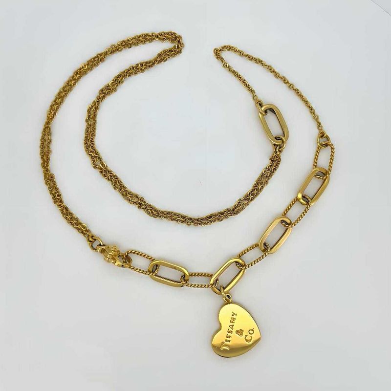 Золотая цепочка от TIFFANY 585 пробы Золотая цепочка от TIFFANY 585 пробы